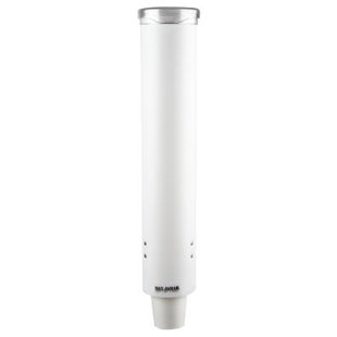 3 Oz Bathroom Cup Dispenser Wayfair Small Pull Type Water Cup Dispenser In White