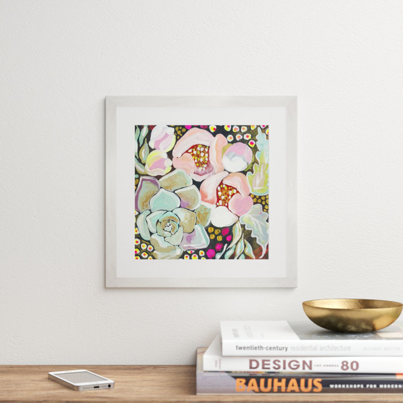Wrought Studio Succulent Florals By Shelly Kennedy Picture