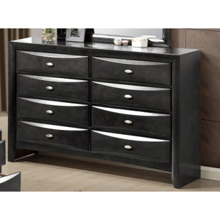 Go to store & view more images Red Barrel Studio Treadwell 8 Drawer Double Dresser with Mirror
