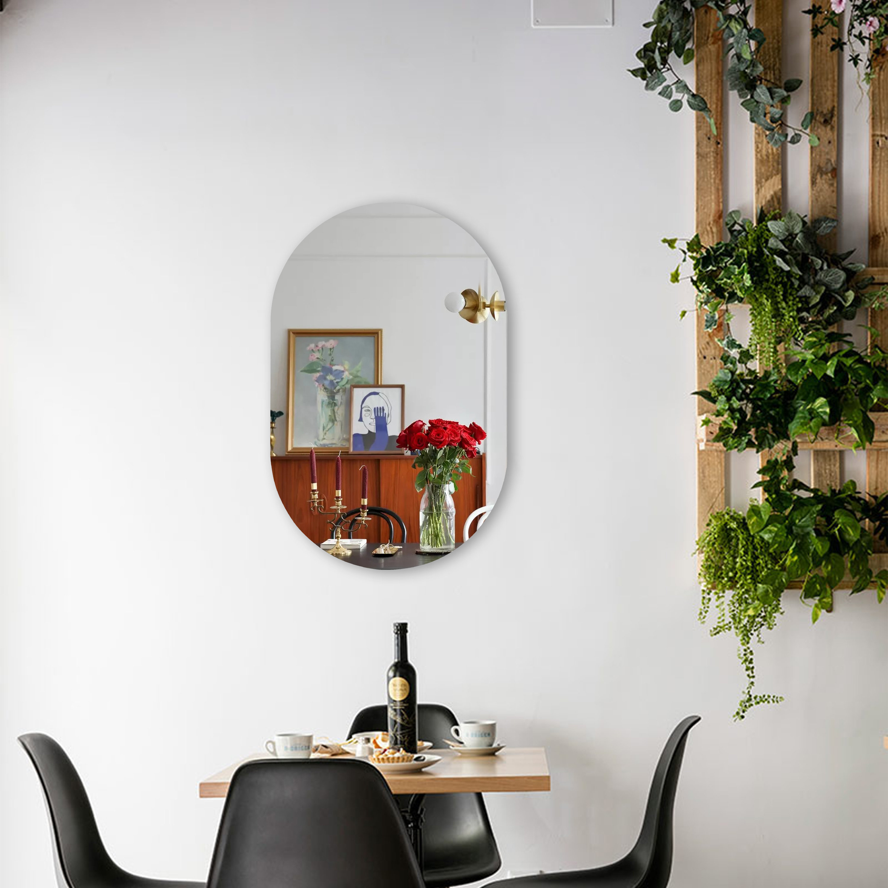 Latitude Run Reflection Beveled Frameless Wall Mirror Wayfair