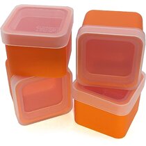 NonStick 4 Colors 5 ml / 5 gr 100 Units Silicone Storage Containers 