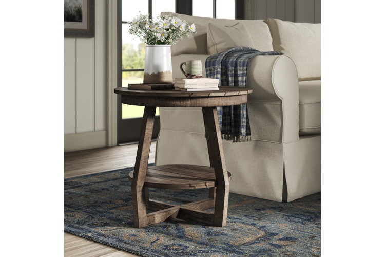 osiris 4 legs end table with storage