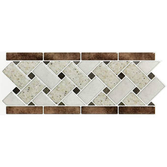 Speed Tiles 11 X 12 Natural Stone Peel Stick Mosaic Tile Wayfair