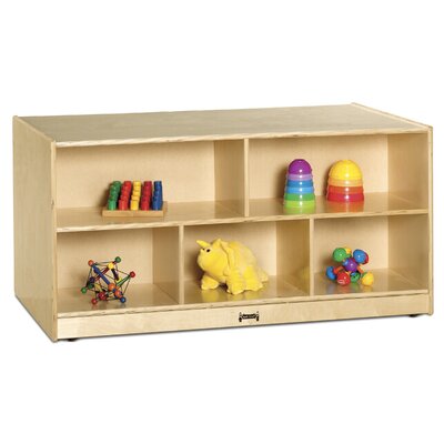 5 Compartment Shelving Unit With Casters Jonti Craft