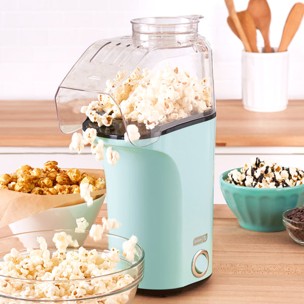 Electric Popcorn Popper Hot Air Kernels Maker Portable Tabletop Healthy NEW 