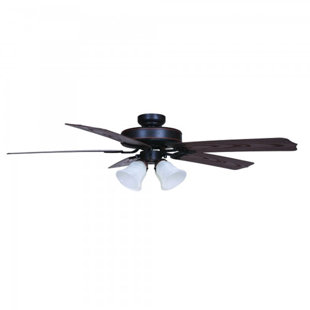 Outdoor Pedestal Fans Wayfair 52 Cornwall 5 Blade Outdoor Ceiling Fan