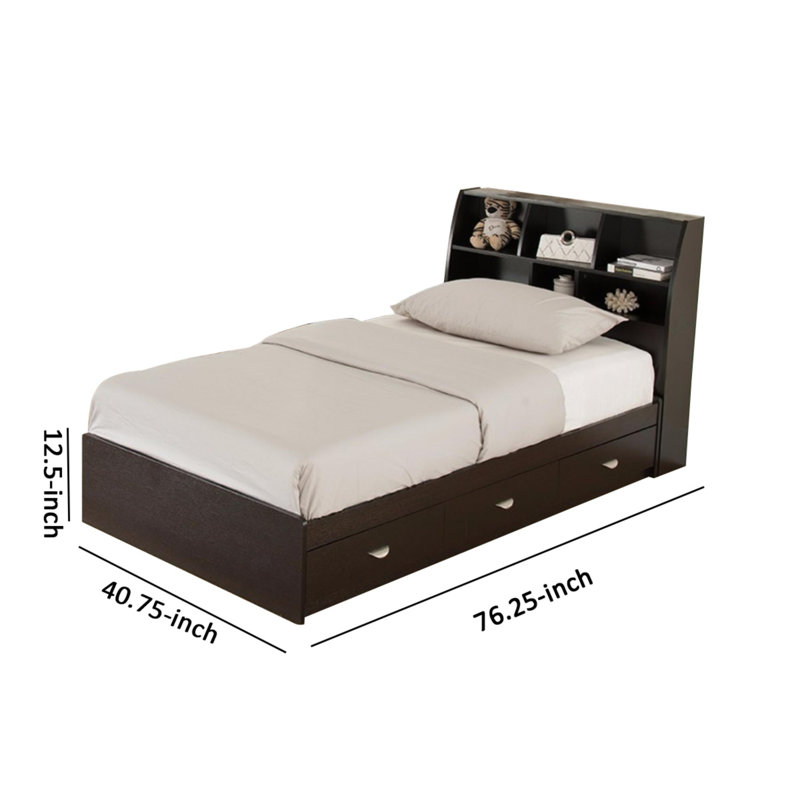Latitude Run Distefano Storage Platform Bed Reviews Wayfair