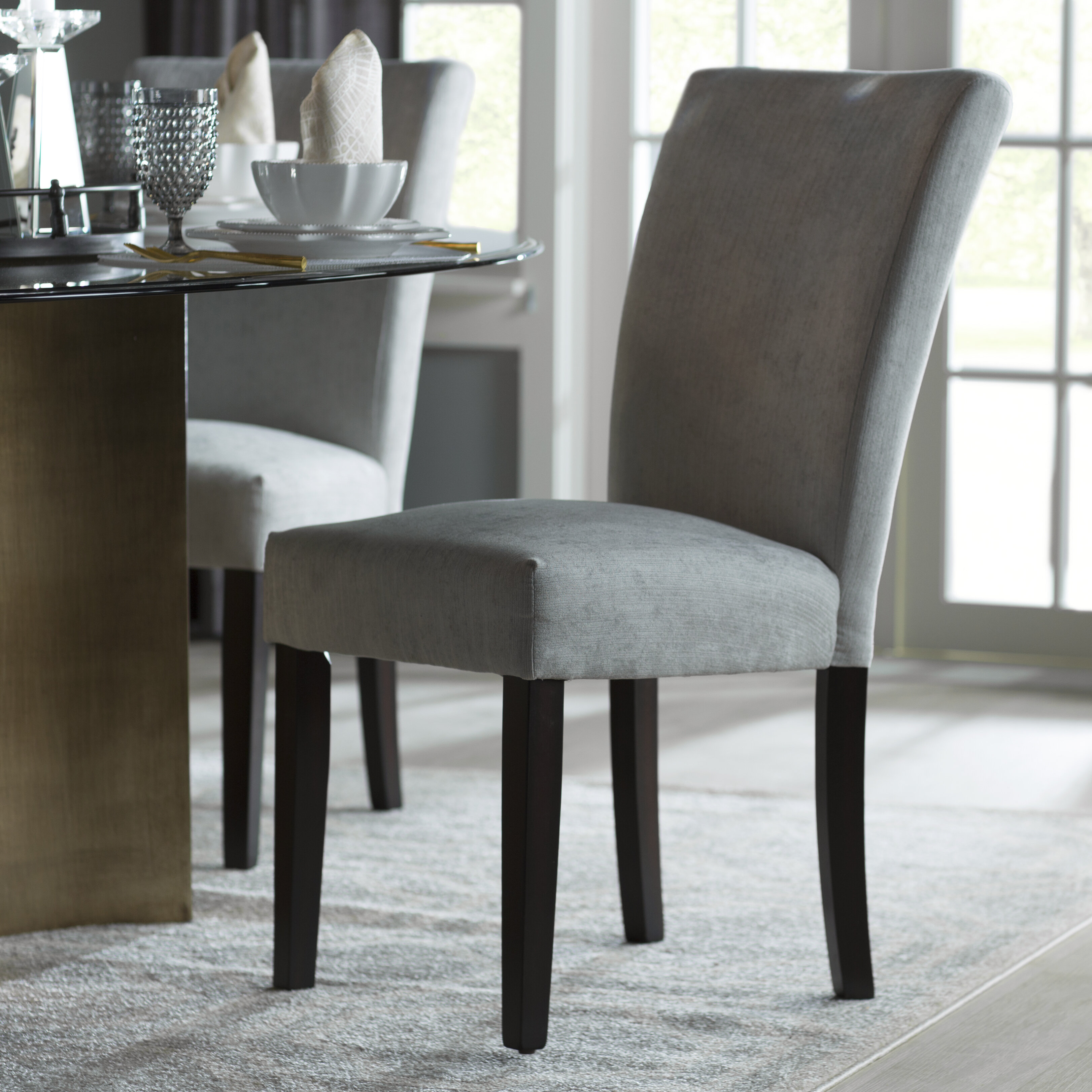Mercer41 Danberry Upholstered Dining Chair Reviews Wayfair