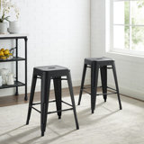 Gabriele 24 Bar Stool (Set of 2) by Canora Grey
