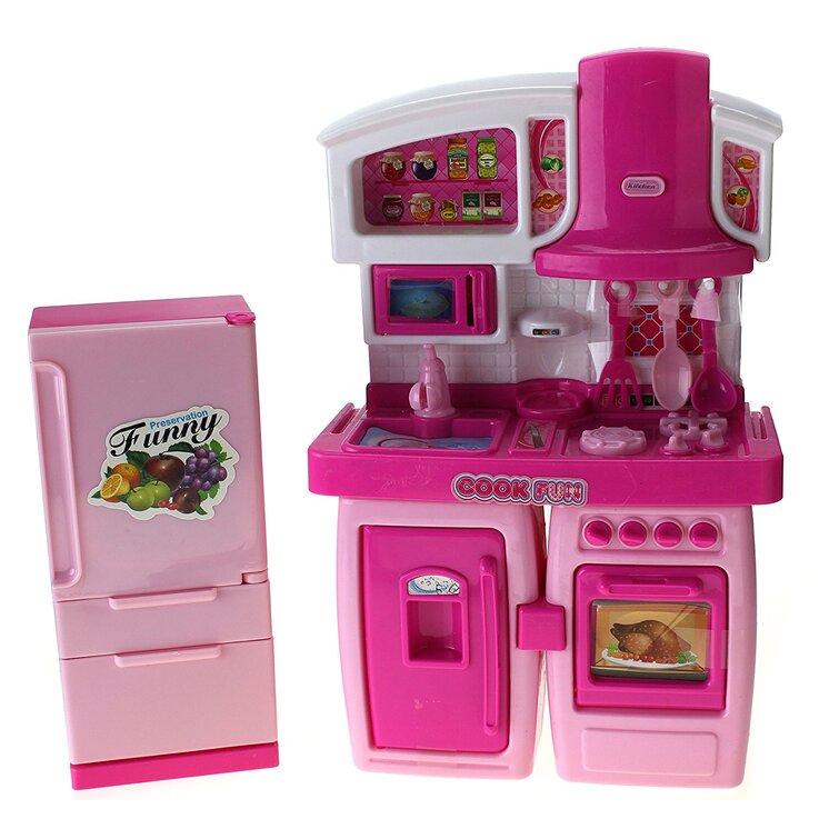 VelocityToys My First Kitchen Toy Kitchen Set | Wayfair.ca