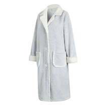 Fantastic Luxury Winter Embossed Warm Fleece Housecoats/Bed Jackets Size12 to 26 
