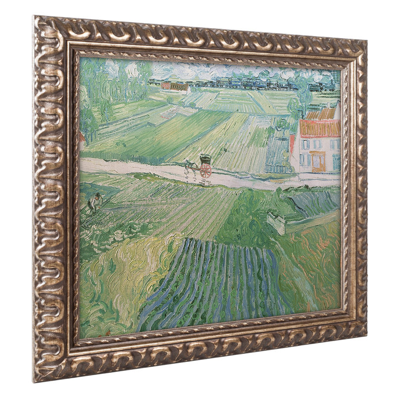 Trademark Art Avuvers After The Rain 1890 By Vincent Van Gogh