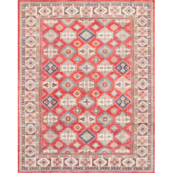 Pasargad One Of A Kind Hand Knotted Rust Beige 12 X 16 Wool Area Rug Wayfair