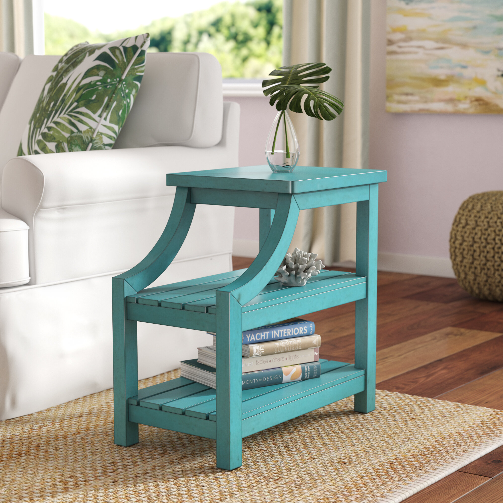 Breakwater Bay Yager Solid Wood End Table Reviews Wayfair