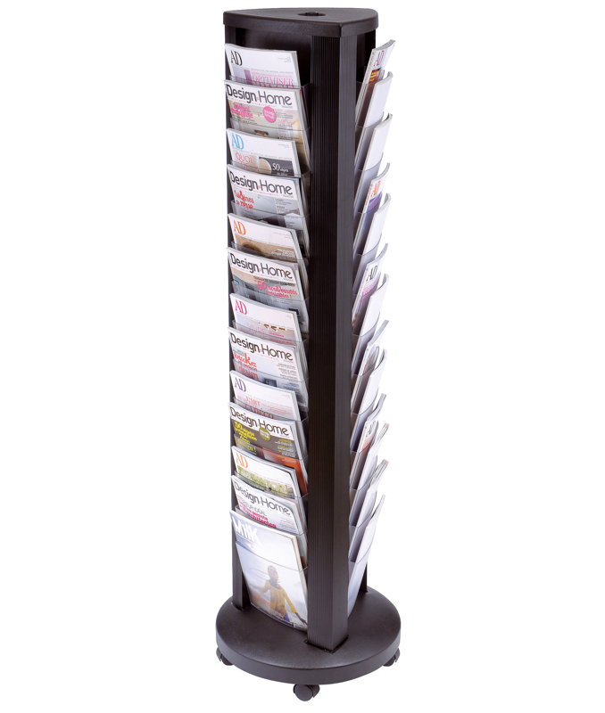 Rotating Magazine Rack