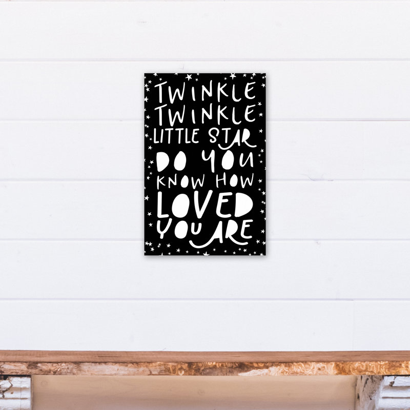 twinkle twinkle wall art