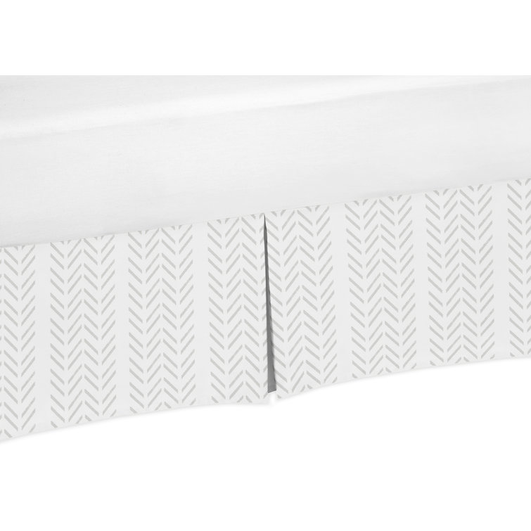 crib dust ruffle pattern