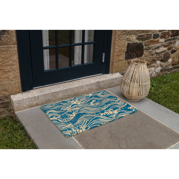 Entryways Victoria And Albert Museum Waves Large Coir Doormat