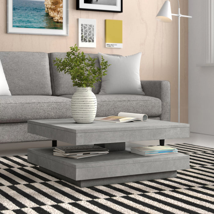 Drehbarer Couchtisch HUBERT - Zipcode Design