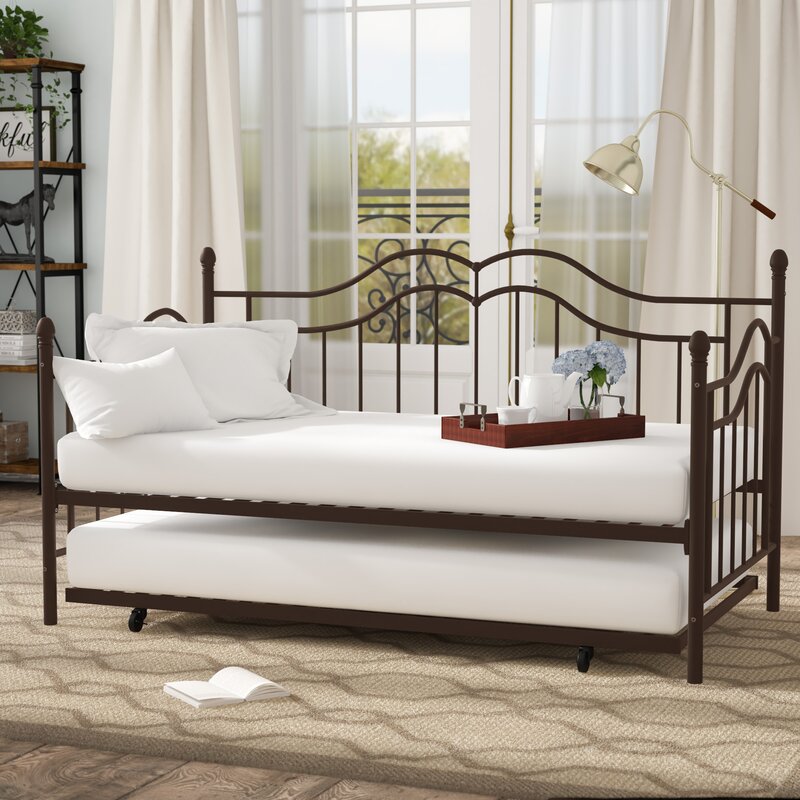 day bed with trundle and storage