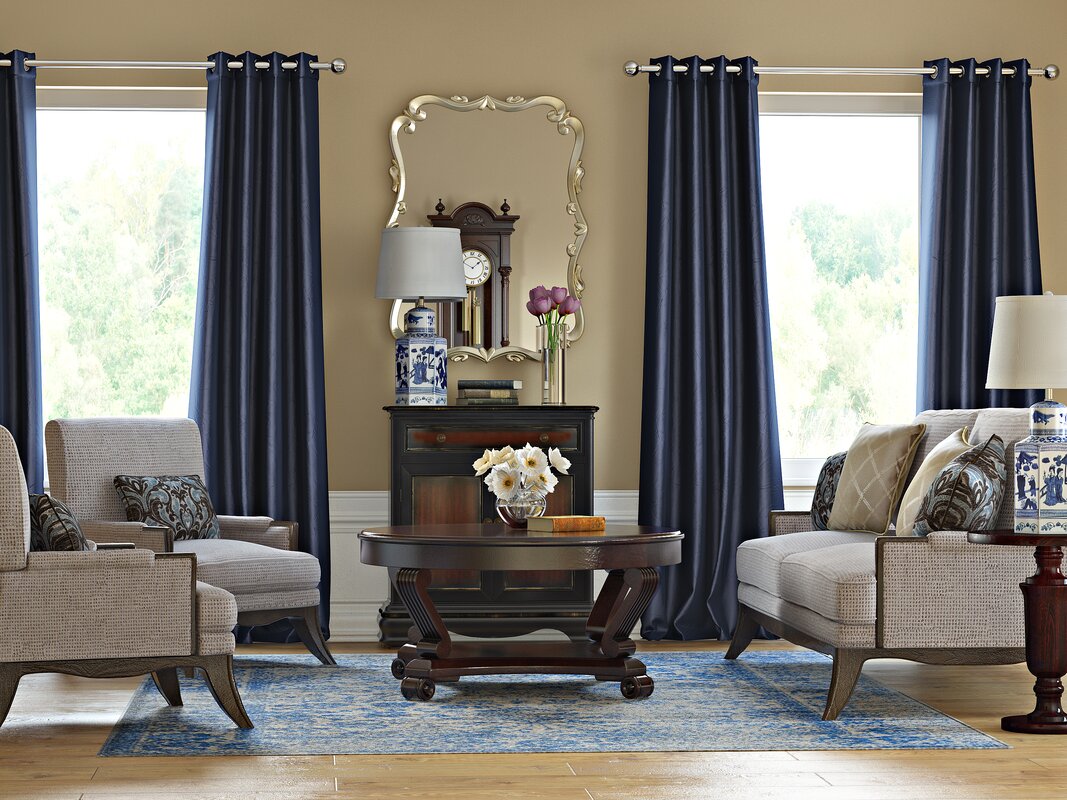 Traditional Living Room Design Photo by Wayfair