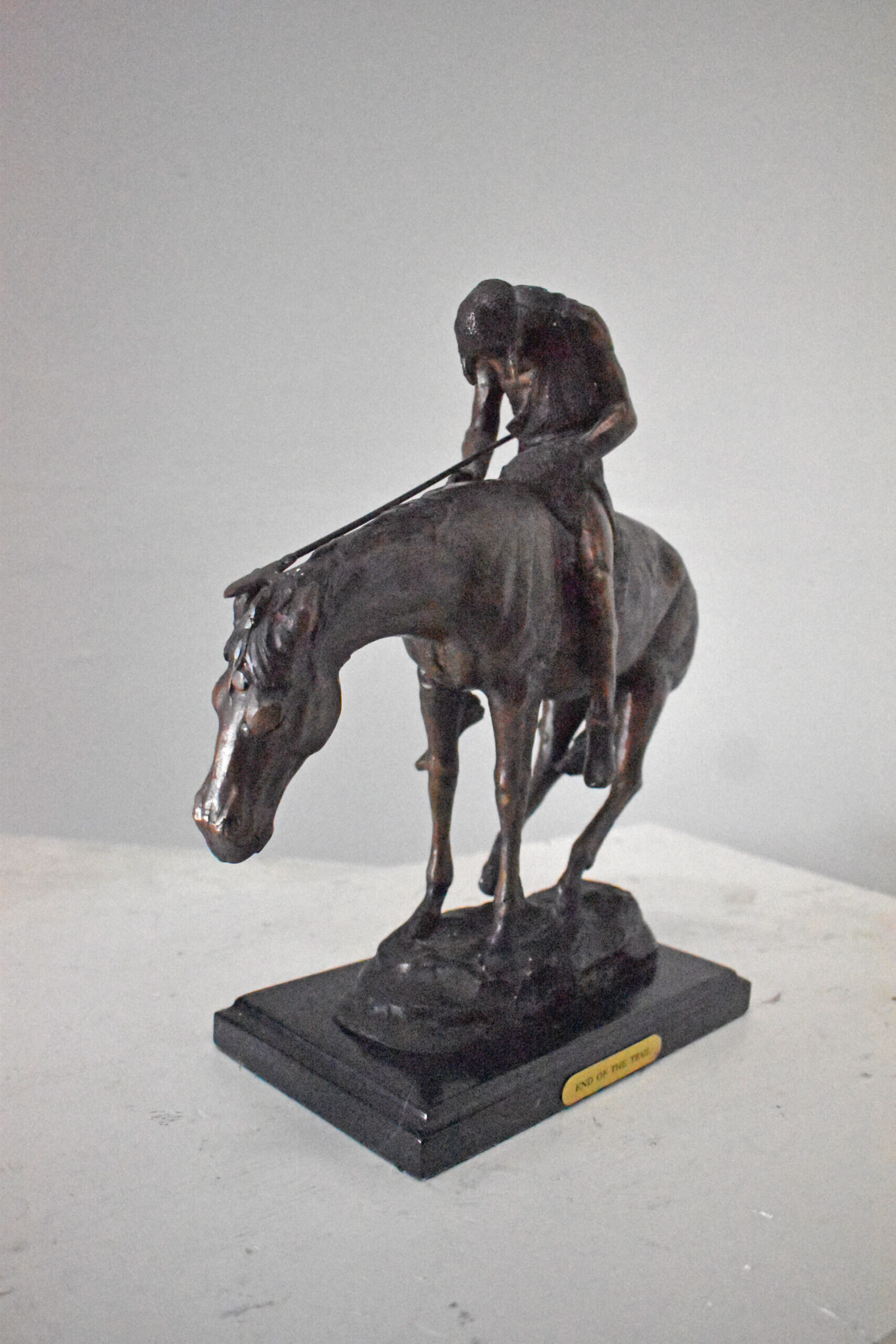 Trinx James Fraser Replica End Of The Trail Statue Wayfair