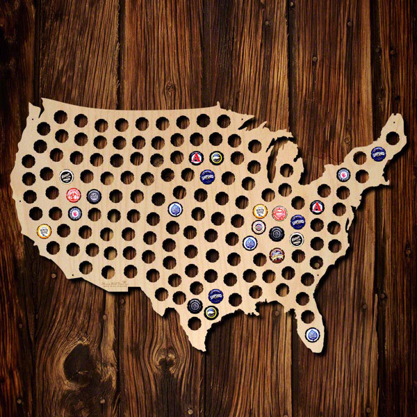 United States Map Wall Decor Wayfair