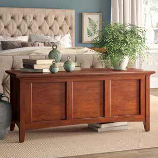 narrow blanket chest
