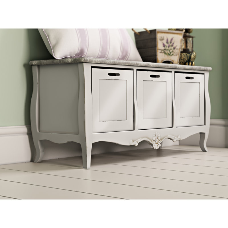 Fleur De Lis Living Dounia Wood Storage Hallway Bench Reviews