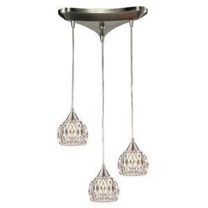 Appleton 3-Light Cascade Pendant