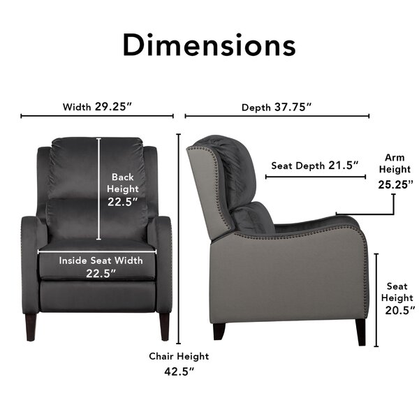 eddington manual recliner