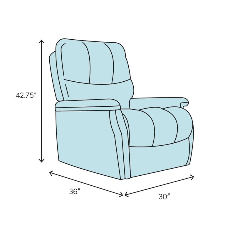 cohoba manual swivel recliner