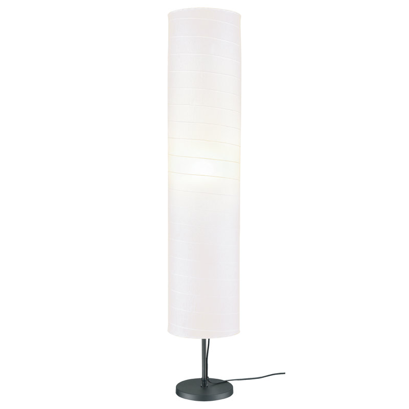 white column floor lamp