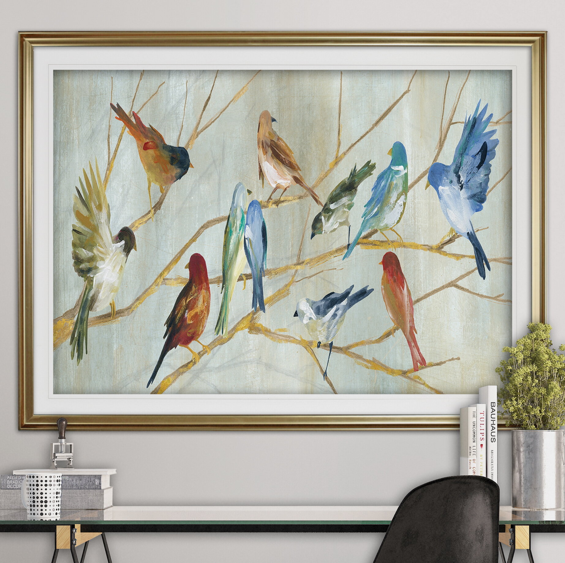 Winston Porter Spring Migration - Picture Frame Print 