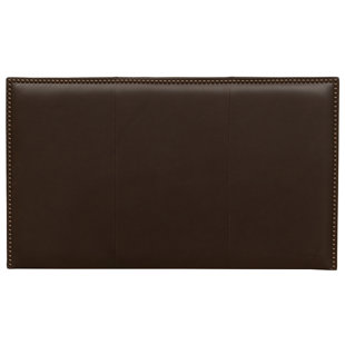 Cowhide Headboard Wayfair Dufton Leather Upholstered Panel Headboard