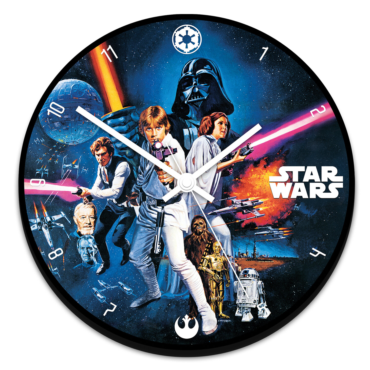 star wars wall clocks