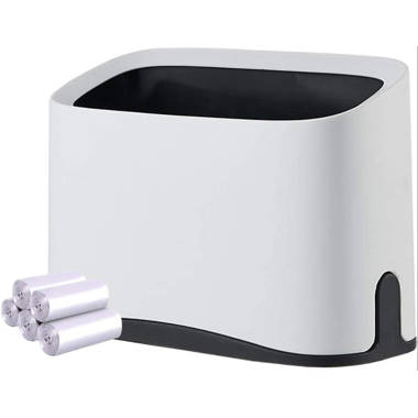 BOWMAN DISPENSERS MW-005 Biohazard Bag Holder White 5 gal. 