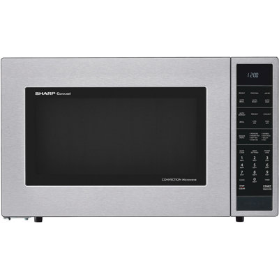 Sharp 25" 1.5 cu.ft. Countertop Convection Microwave  Color: Stainless Steel
