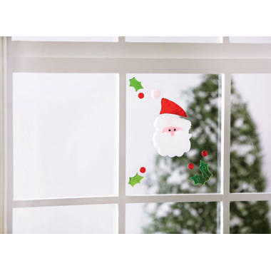 Santa’s Elves Window Cling Silhouette