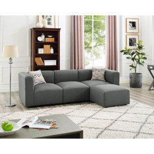 Jernigan Modular Sectional With Ottoman by Wrought Studio #1