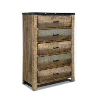 Go to store & view more images Gould Wooden 5 Drawers Lingerie Chest by Rosecliff Heights