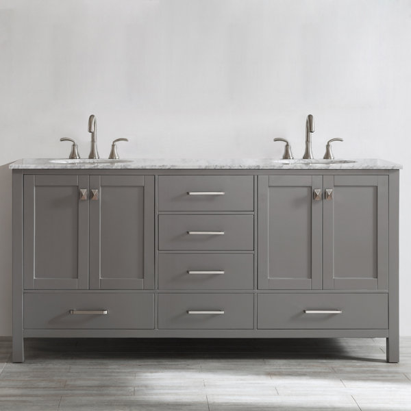 Beachcrest Home Newtown 72 Double Bathroom Vanity Set Reviews Beachcrest Home Newtown 72 Double Bathroom Vanity Set Reviews Wayfair