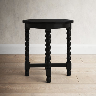 Baen Round Solid Wood End Table