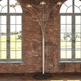 Brushed Steel Floor Lamp | Wayfair Brushed Steel Floor Lamp | Wayfair