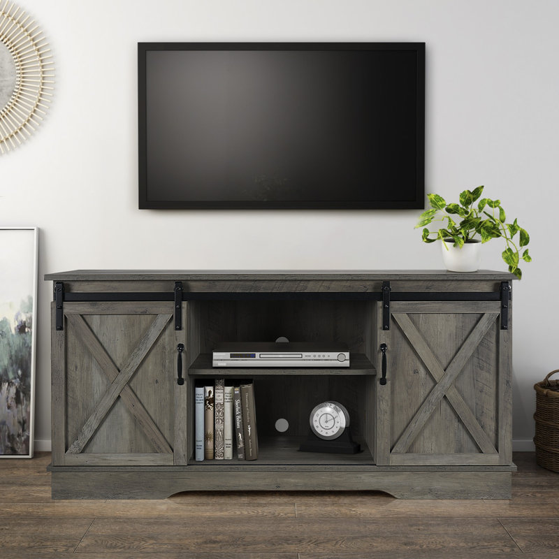 Gracie Oaks Rickey Tv Stand For Tvs Up To 65 Inches Reviews