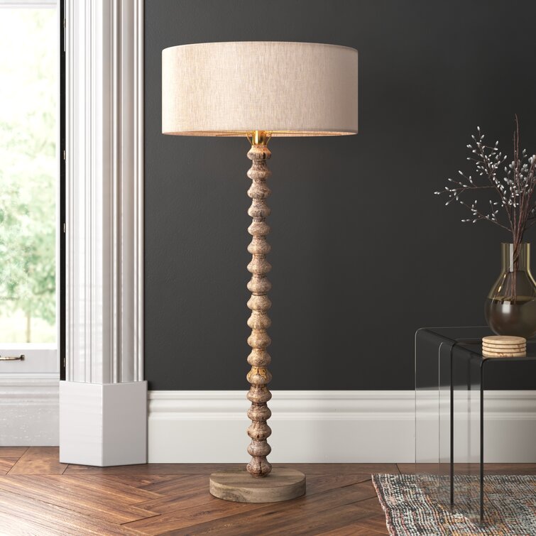 mango wood floor lamps