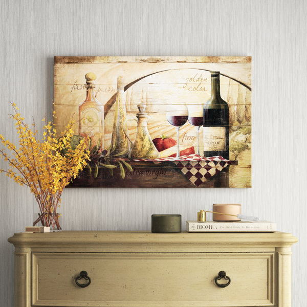 Kitchen Wine Wall Art | Wayfair