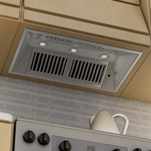 Insert Range Hoods You Ll Love Wayfair 34 1200 Cfm Ducted Insert Range Hood