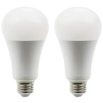 Single E26 Medium Base 100W Equivalent 3000K Warm White Candex LED A21 Bulb 17W Dimmable 