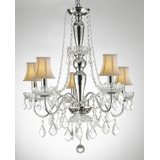 Metal Harriet Bee Chandeliers You Ll Love In 2021 Wayfair